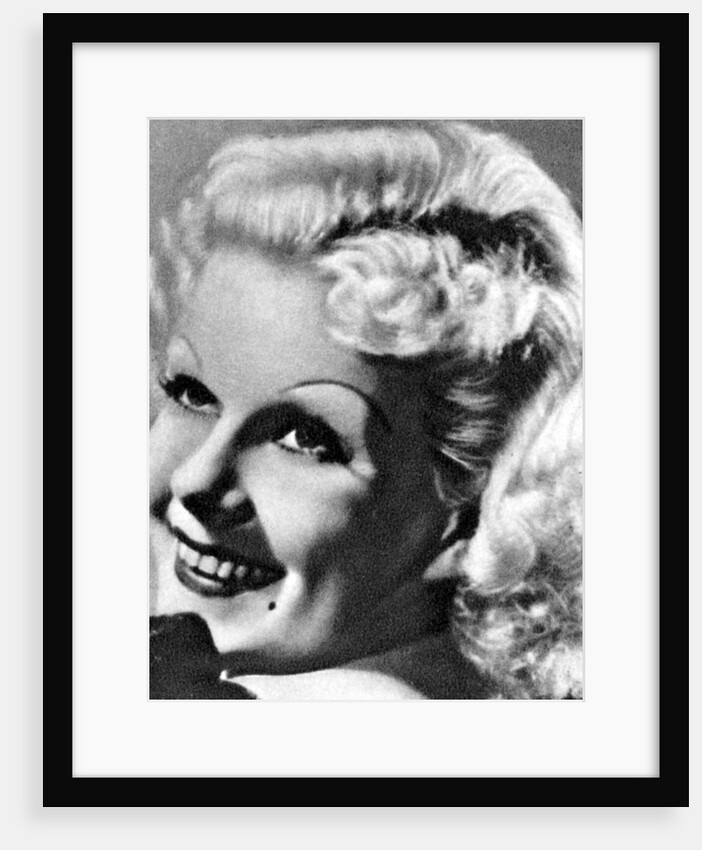 Jean Harlow, American actress by Anonymous