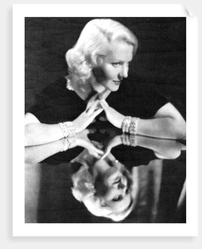 Jean Arthur, American actress by Anonymous