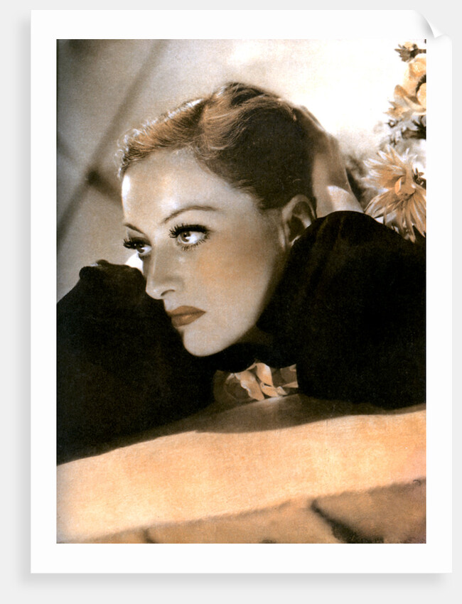 Joan Crawford, American actress by Anonymous