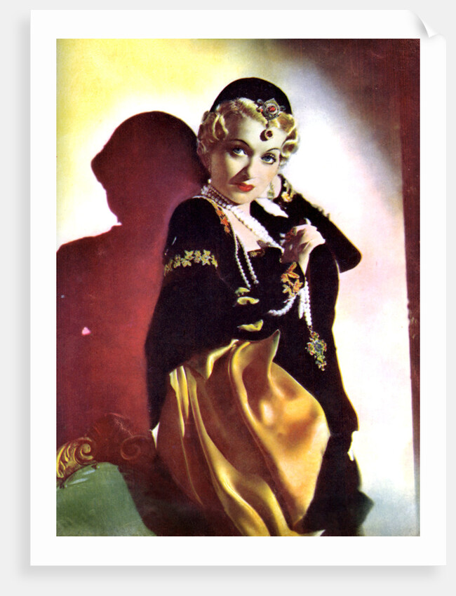 Constance Bennett, American actress by Anonymous