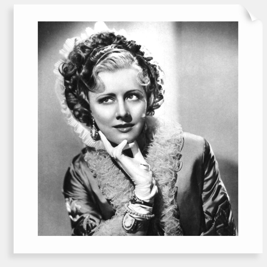 Irene Dunne, American film actress and singer by Anonymous