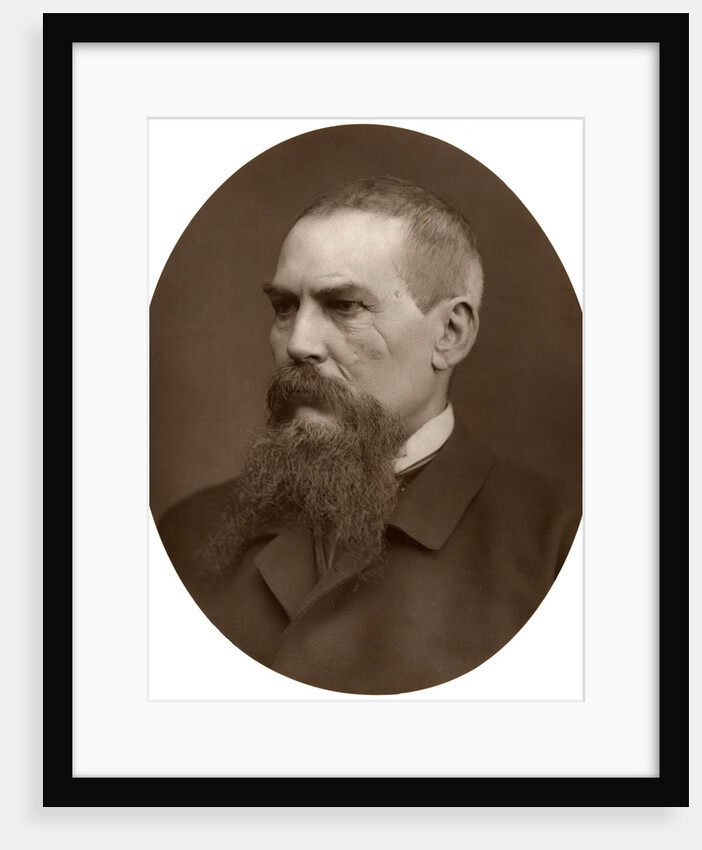 Captain Richard Burton, British explorer, writer, soldier and diplomat by Lock & Whitfield