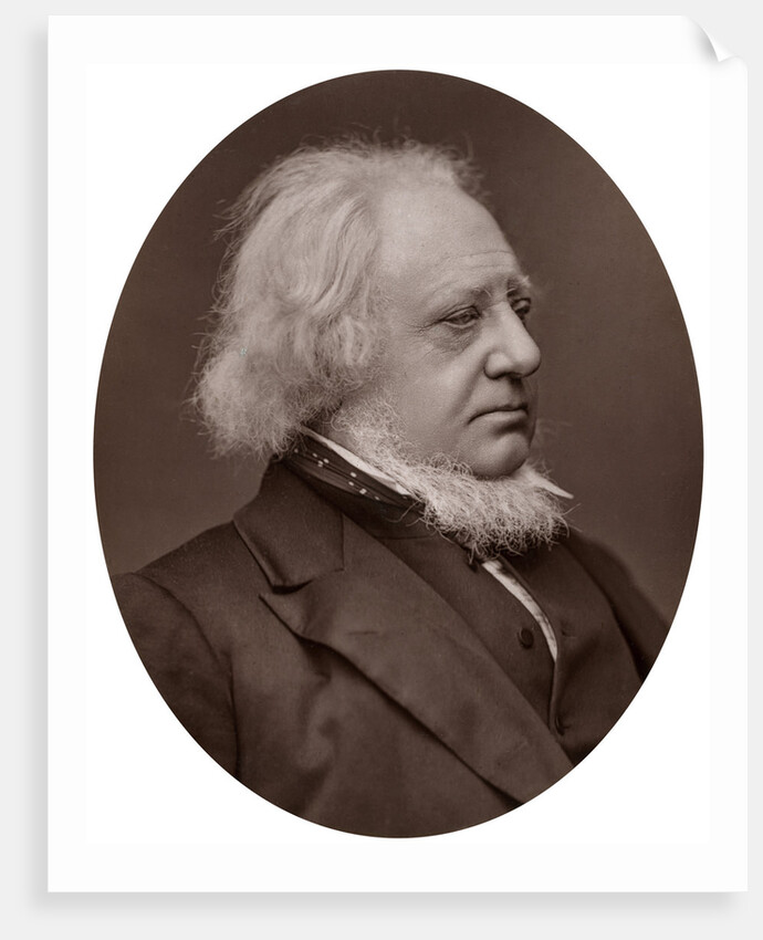 Sir Henry Cole, KCB, British designer, civil servant and writer by Lock & Whitfield