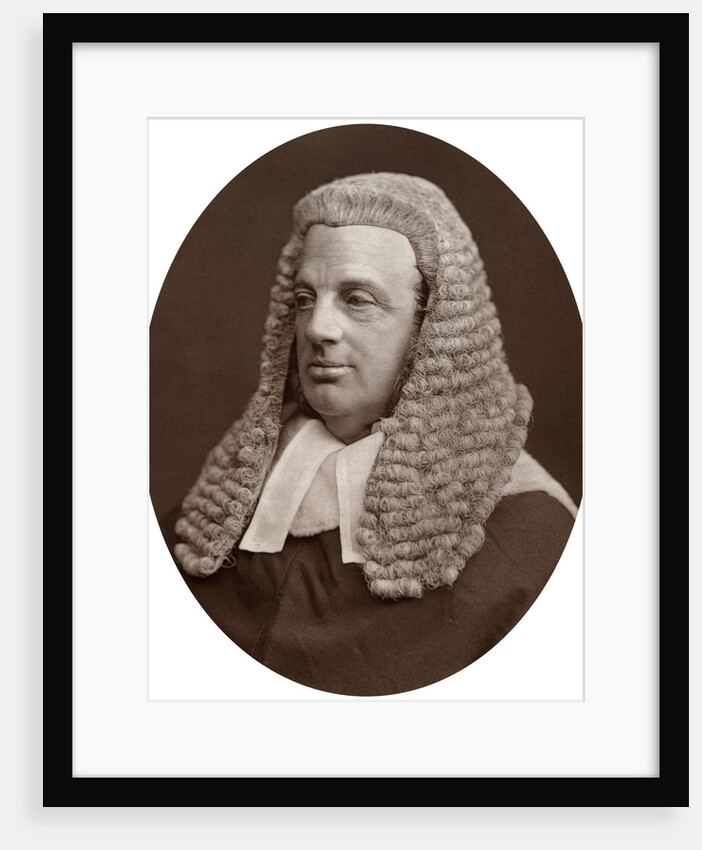 Right Hon Sir William Baliol Brett, Judge of the Court of Appeal by Lock & Whitfield
