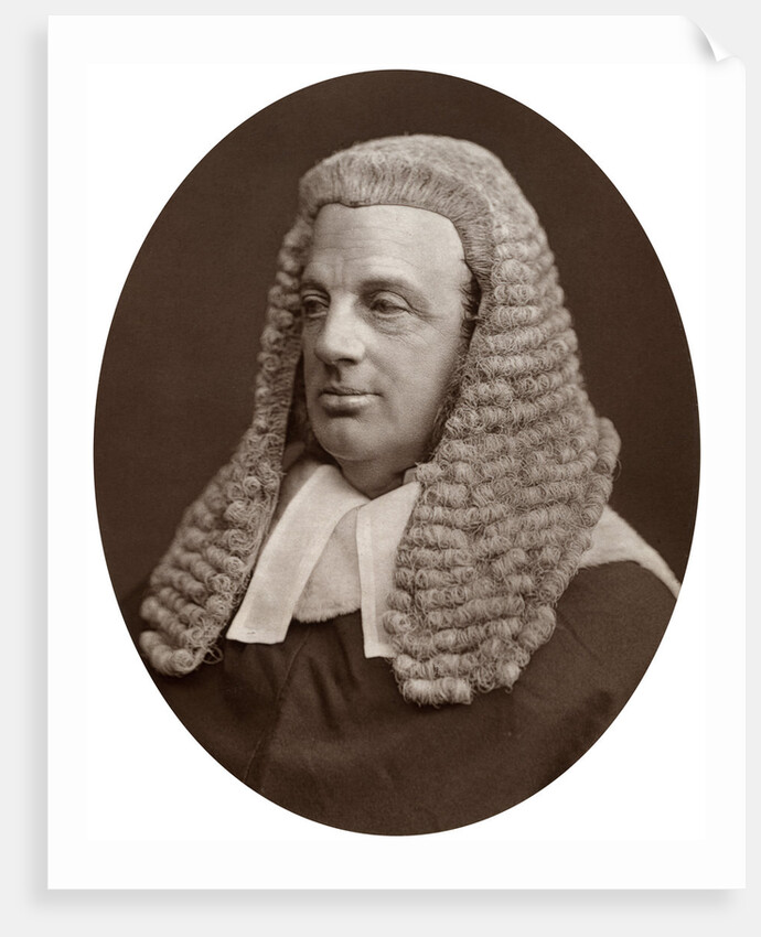 Right Hon Sir William Baliol Brett, Judge of the Court of Appeal by Lock & Whitfield