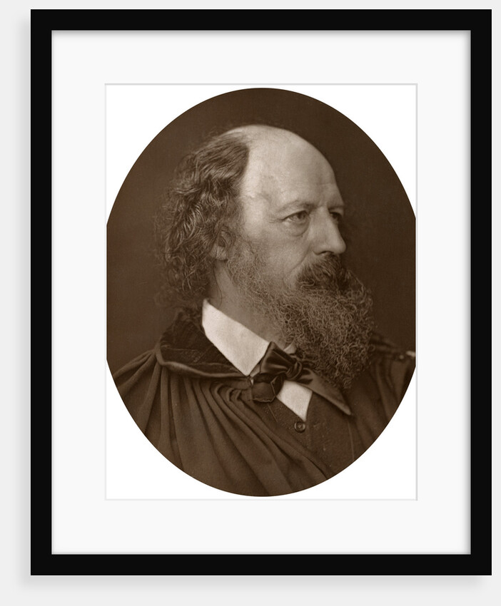 Alfred Tennyson, DCL, FRS, English Poet Laureate by Lock & Whitfield
