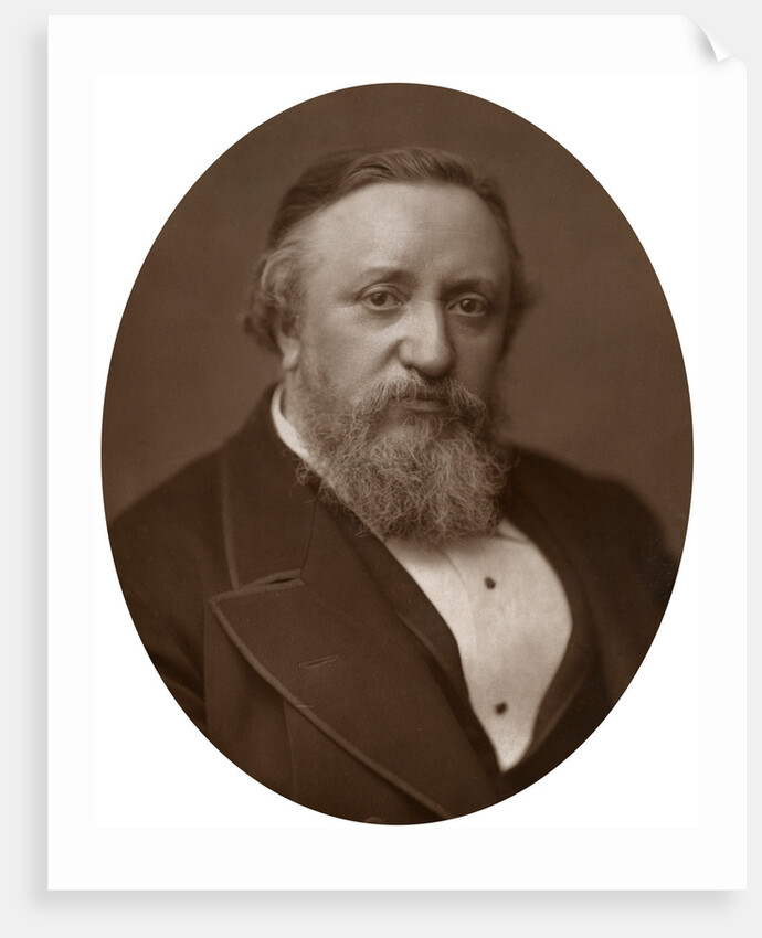 Benjamin Ward Richardson, British physician and writer on medical history by Lock & Whitfield