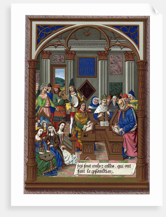 King Rene and his Musical Court by Firmin
