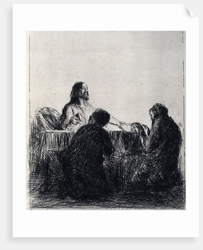 Breaking of the Bread by Jean Louis Forain