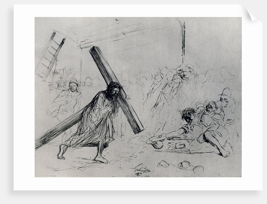 Christ Carrying the Cross by Jean Louis Forain