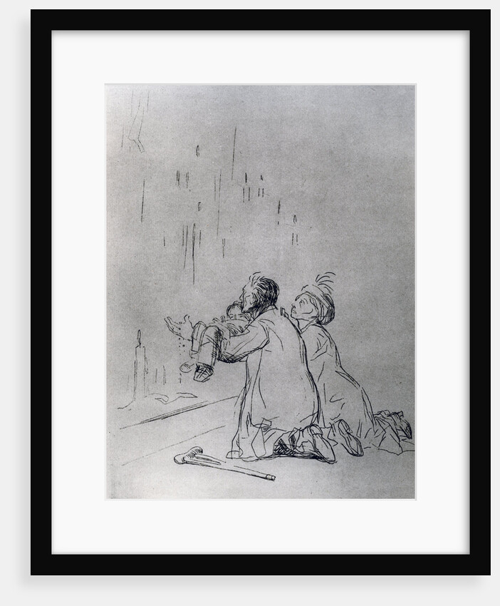 Entreaty in front of the Cave by Jean Louis Forain