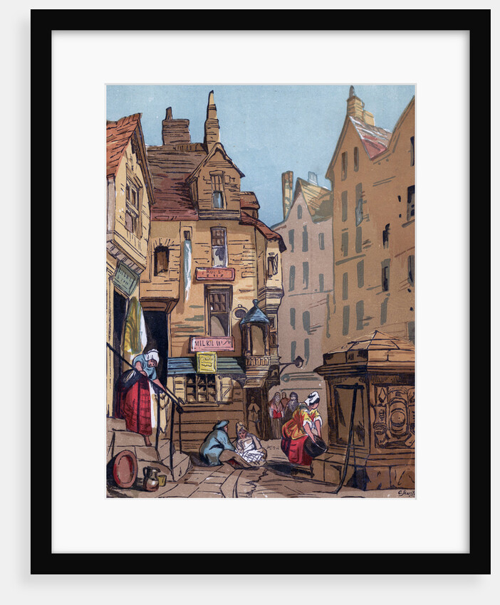 The house of John Knox, Edinburgh by Edwin Jewitt
