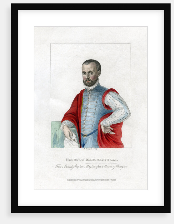 Niccolo Machiavelli, Italian Renaissance political philosopher by R Cooper