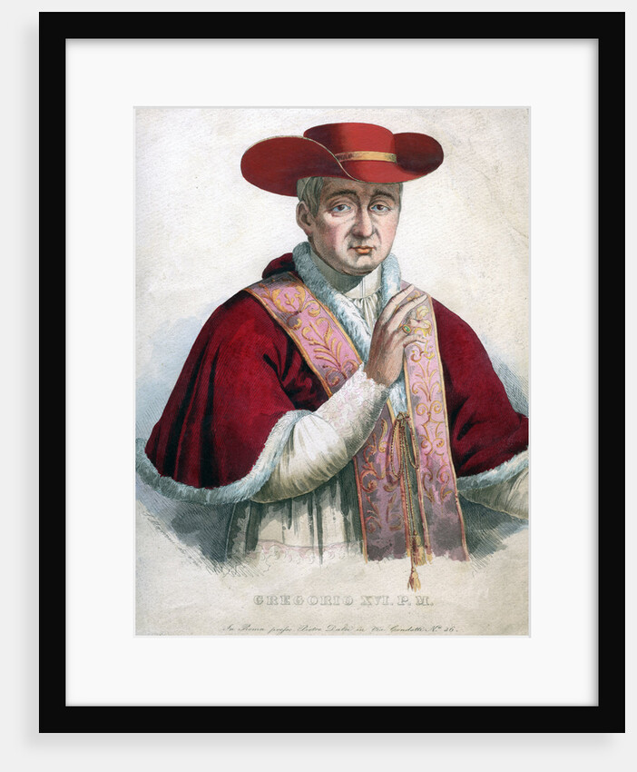 Pope Gregory XVI by Anonymous
