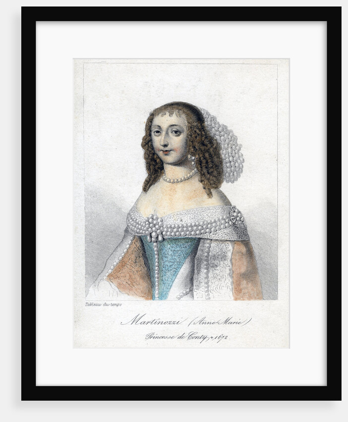 Anne Marie Martinozzi, 17th century Italian-born French aristocrat by Anonymous