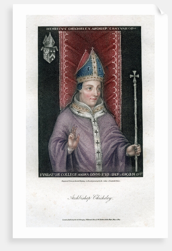 Henry Chicheley, Archbishop of Canterbury by Anonymous