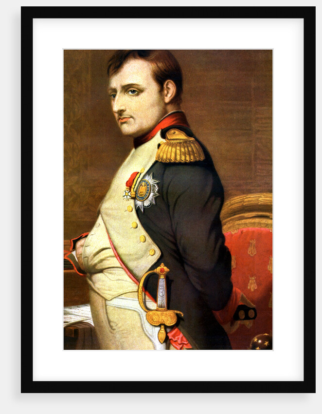 Napoleon Bonaparte, French general and Emperor by Paul Delaroche