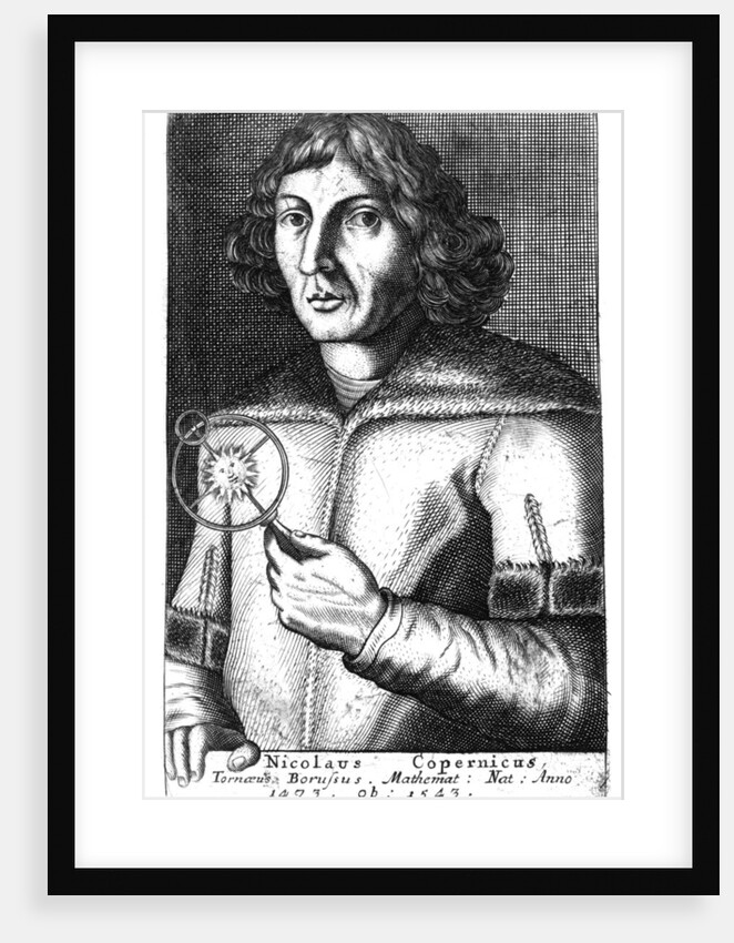 Nicolas Copernicus, Polish astronomer and mathematician by Anonymous