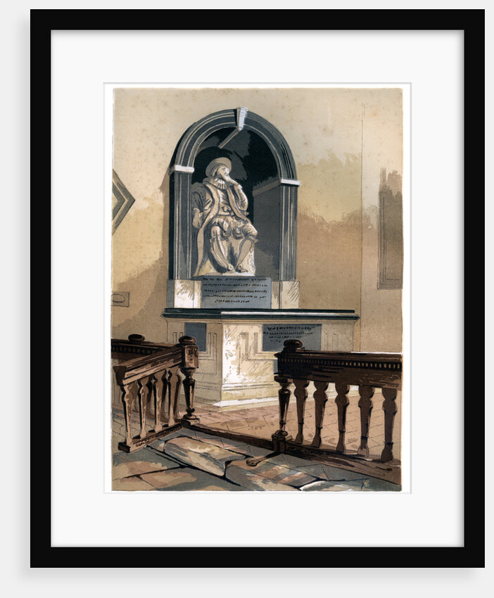 Monument to Francis Bacon, in St Michael's Church near St Albans, Hertfordshire by Anonymous