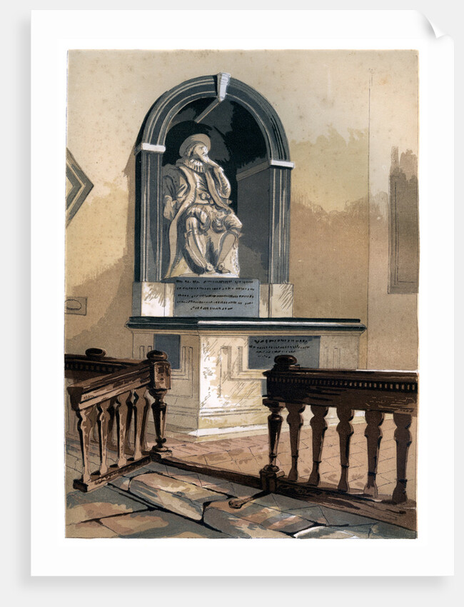 Monument to Francis Bacon, in St Michael's Church near St Albans, Hertfordshire by Anonymous