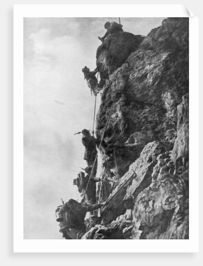 Mount Nero, Karst plateau, Second Battle of the Isonzo, World War I by Anonymous