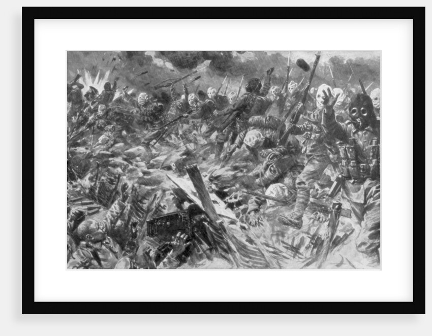 'Third Battle of Artois', France, World War I by Anonymous