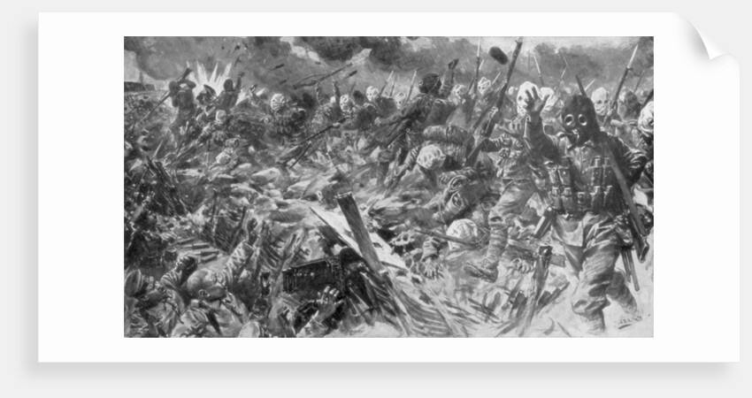 'Third Battle of Artois', France, World War I by Anonymous