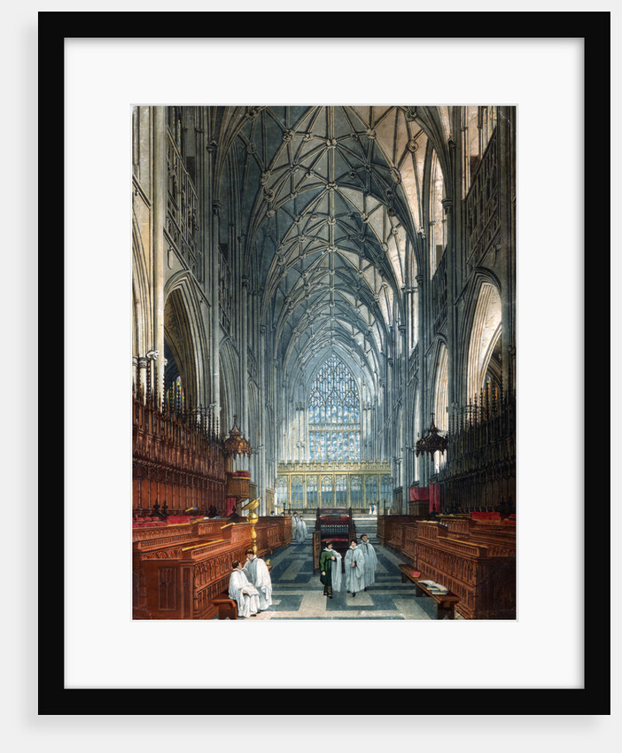 Church interior by C Wild