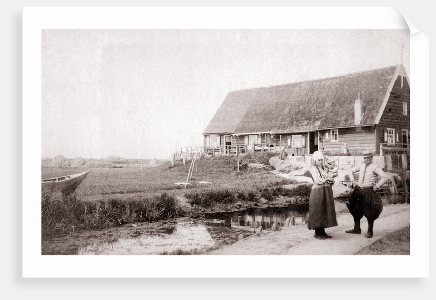 Inhabitants of Marken Island, Netherlands by James Batkin