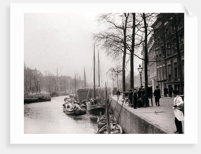 Canal boats, Rotterdam by James Batkin