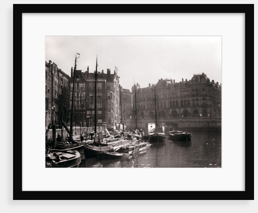 Canal boats, Rotterdam by James Batkin