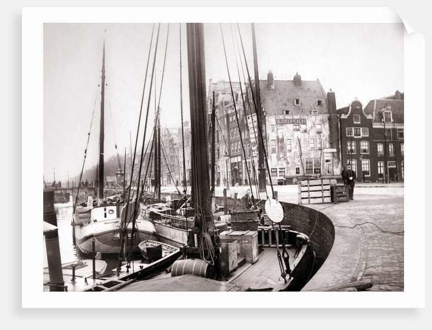 Canal boats, Rotterdam by James Batkin