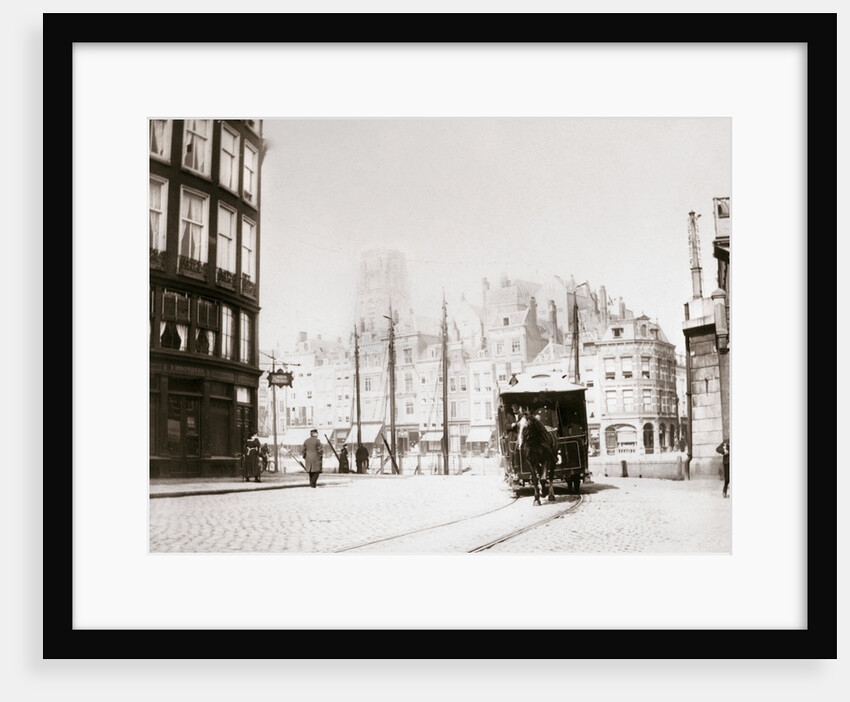Horse-drawn tram, Rotterdam by James Batkin