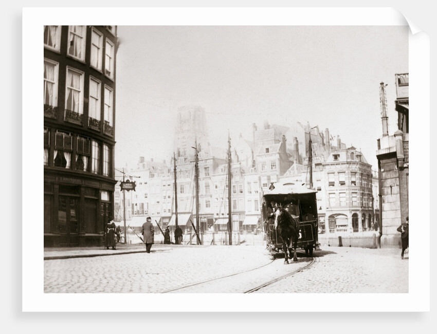 Horse-drawn tram, Rotterdam by James Batkin