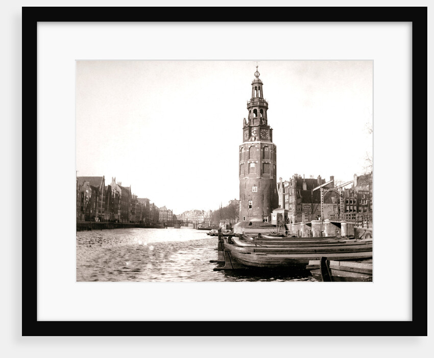 The Montelbaanstoren, Amsterdam by James Batkin