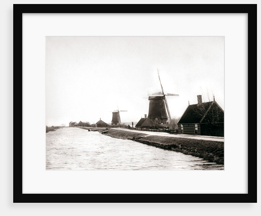 Windmills, Laandam, Netherlands by James Batkin