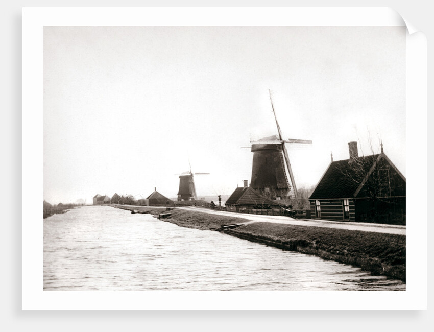 Windmills, Laandam, Netherlands by James Batkin