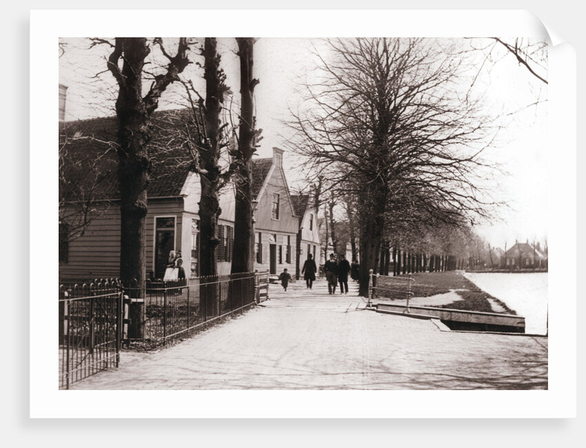 Canal bank, Broek, Netherlands by James Batkin