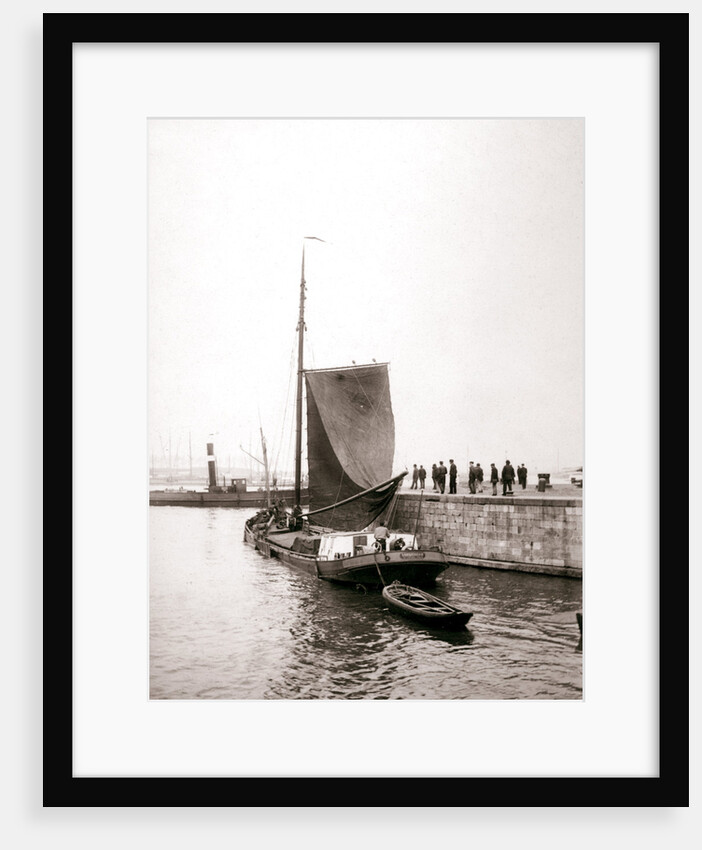 Canal boat, Marken Island, Netherlands by James Batkin
