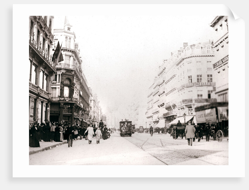 Street scene, Brussels by James Batkin