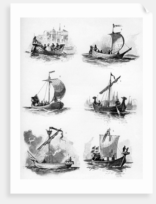 Ships of the Hanseatic League of the 14th and 15th century by Willy Stower