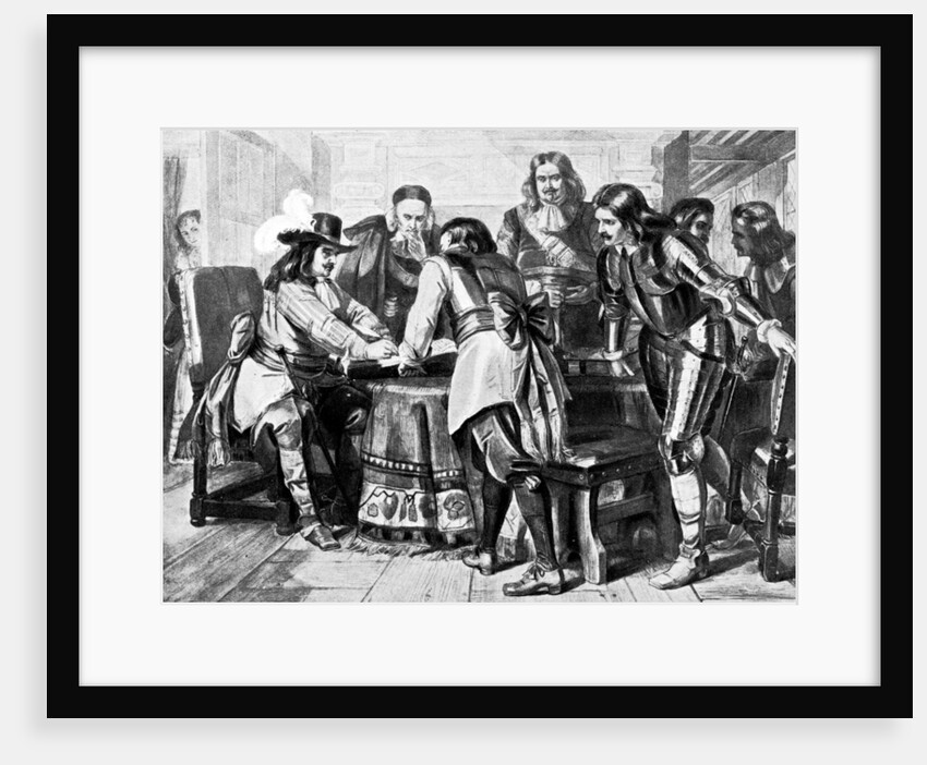 General Monck declares for a Free Parliament by Anonymous