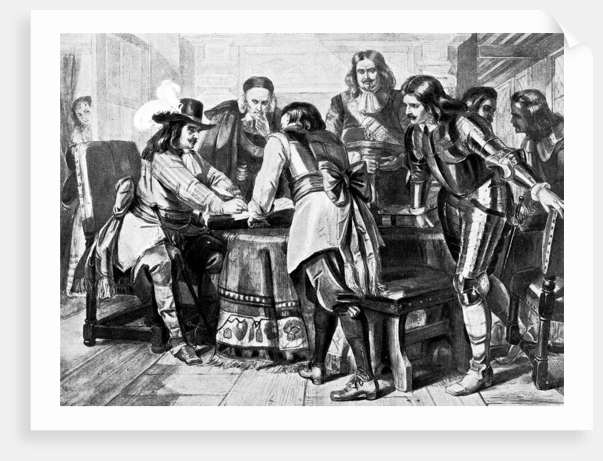 General Monck declares for a Free Parliament by Anonymous