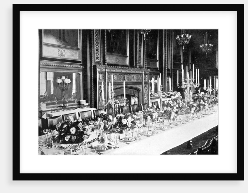 The Speaker's State Dining Room, House of Commons, Westminster, London by Anonymous