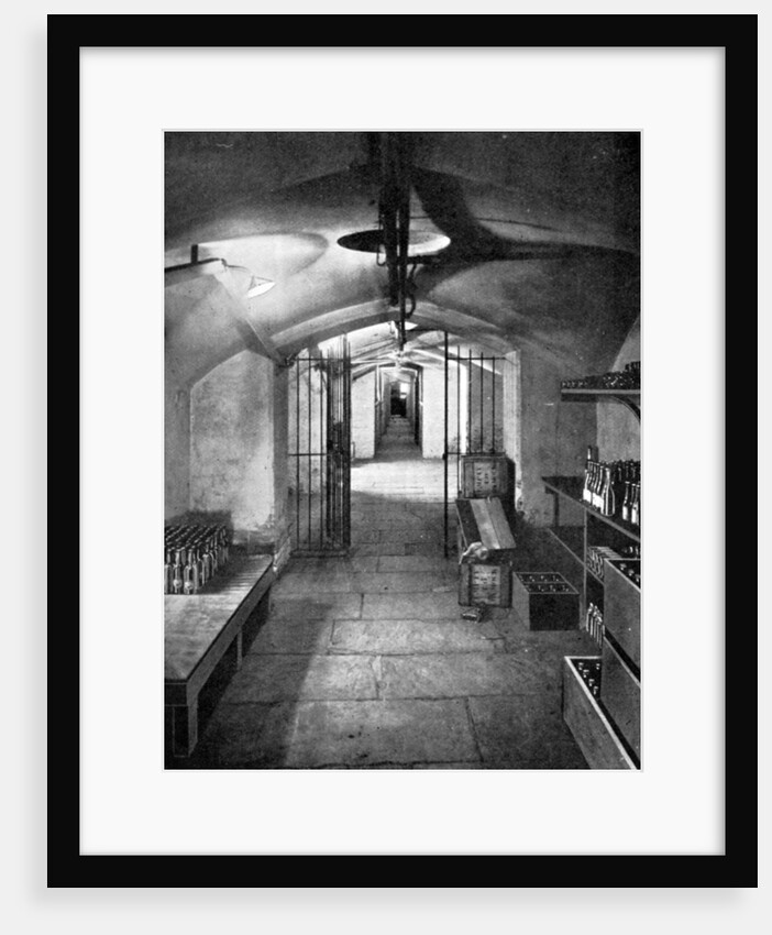 Wine cellars of the House of Commons, Westminster by Anonymous