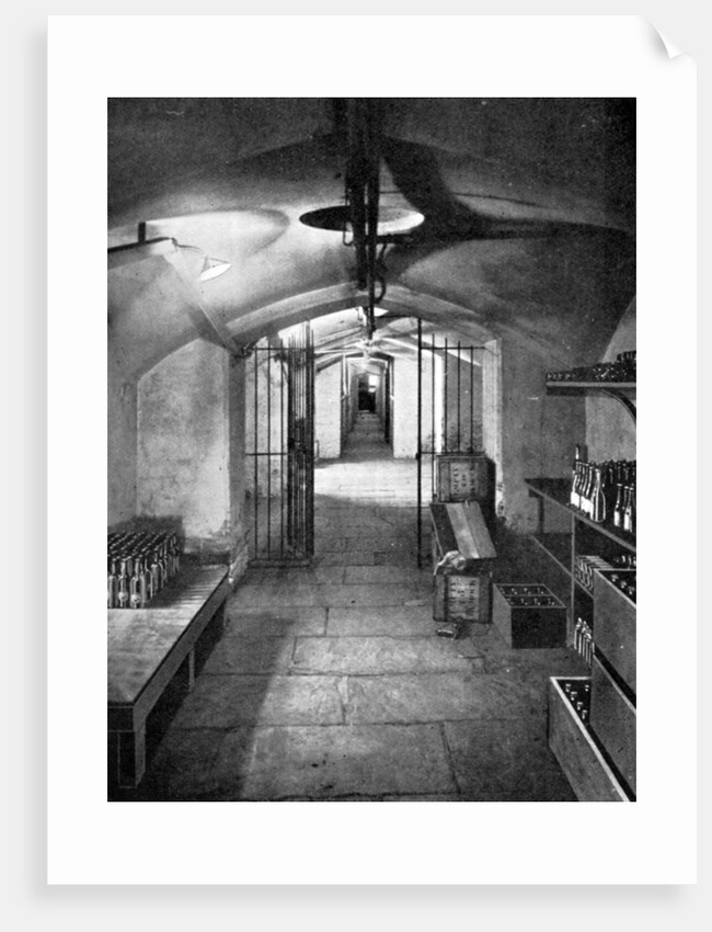 Wine cellars of the House of Commons, Westminster by Anonymous