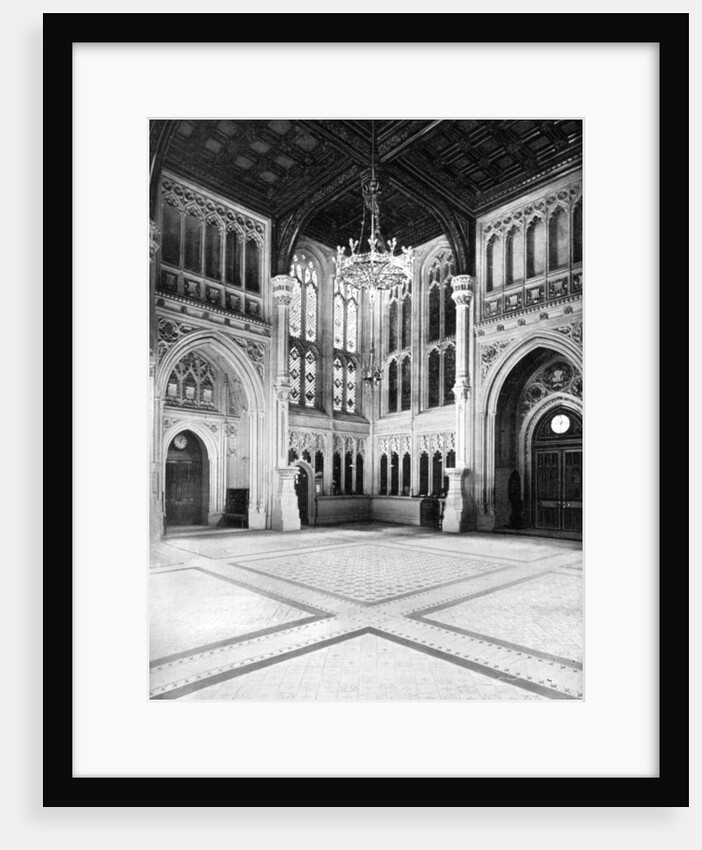 The Lobby, House of Commons, Westminster, London by WS Campbell