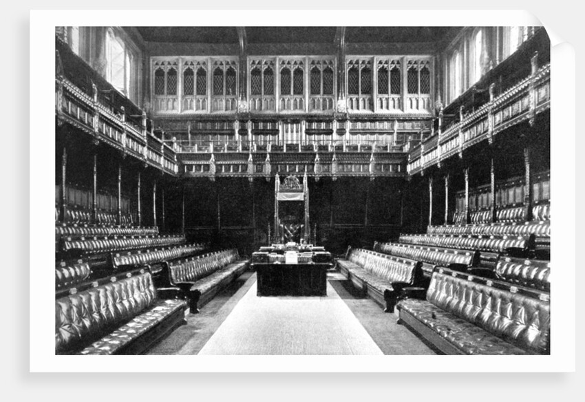 Ladies Grille above the Reporters Gallery, House of Commons, Westminster, London by Anonymous