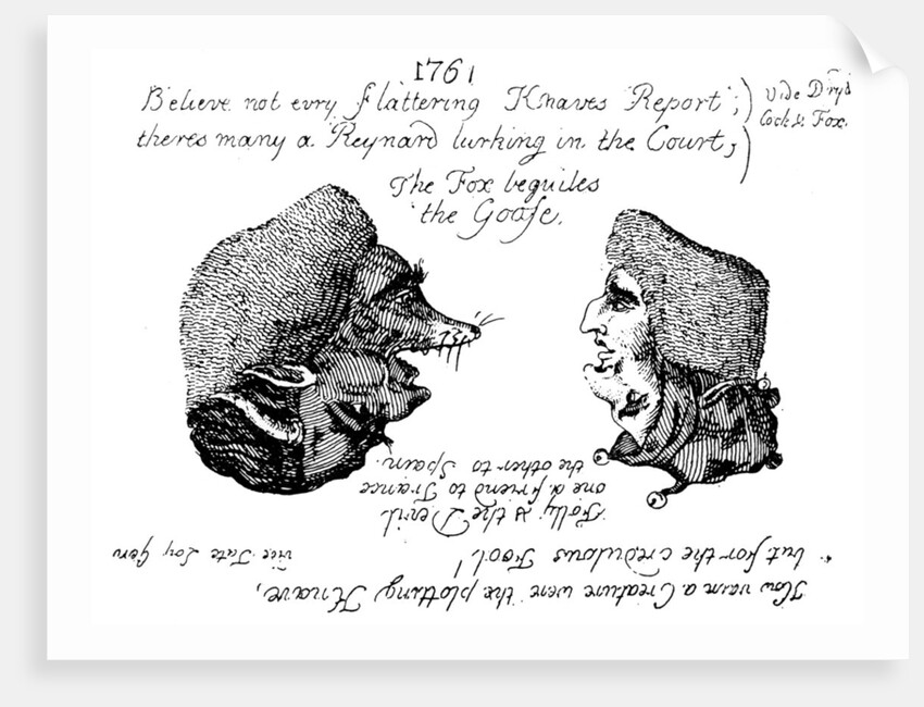 The Duke of Newcastle and Lord Holland by Anonymous