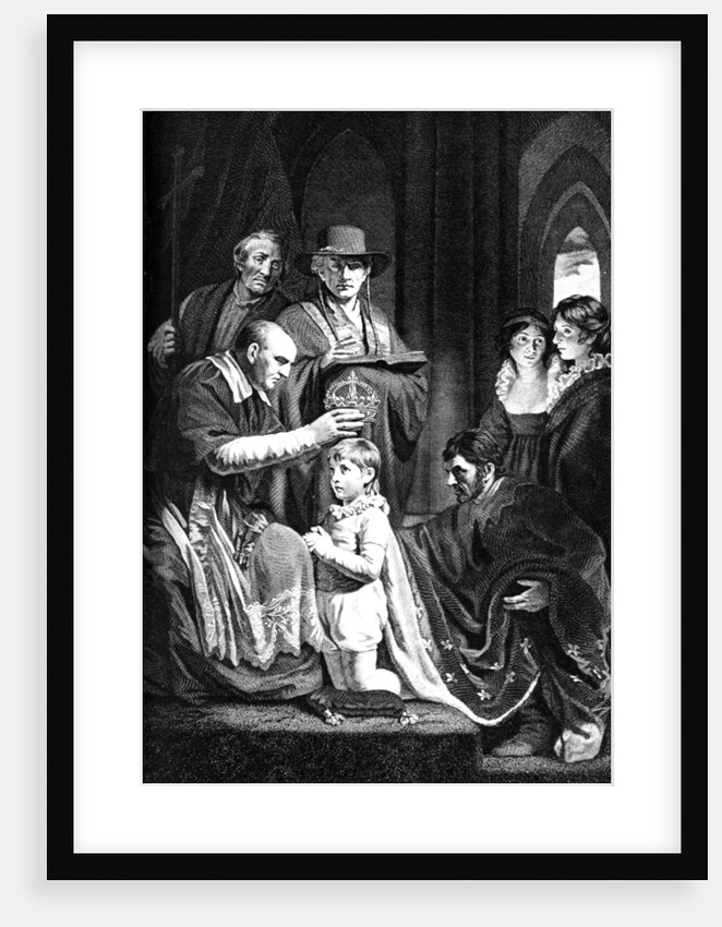 The coronation of Henry VI of England by Anonymous